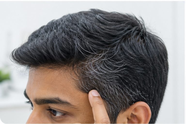 Genetic / Familial Greying