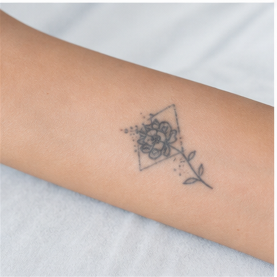 Black Ink Tattoo Removal