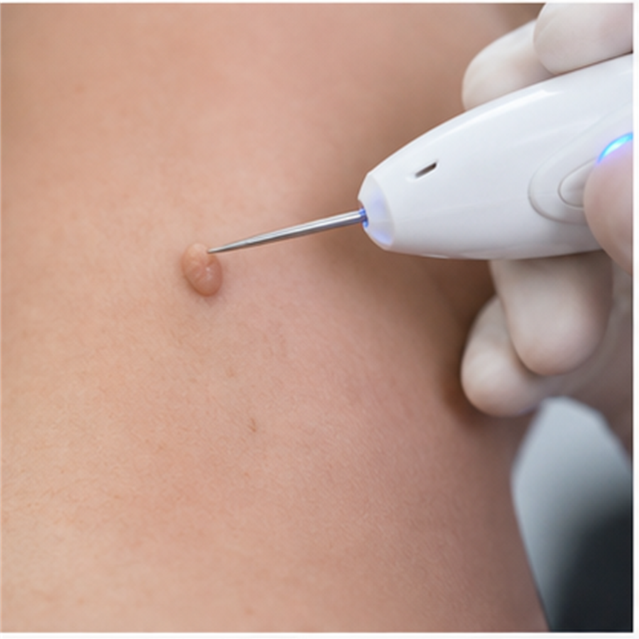 RF Skin Lesion Treatment